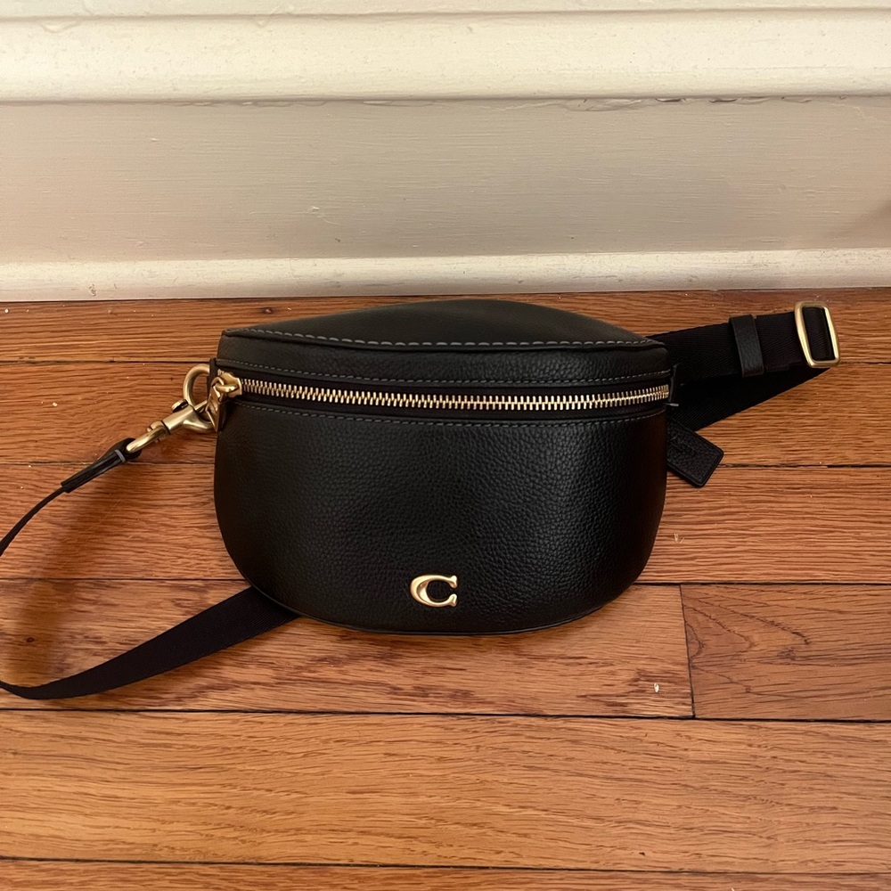 Coach Leather Fanny Pack